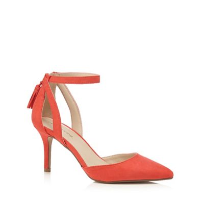 Coral cut-out high court shoes